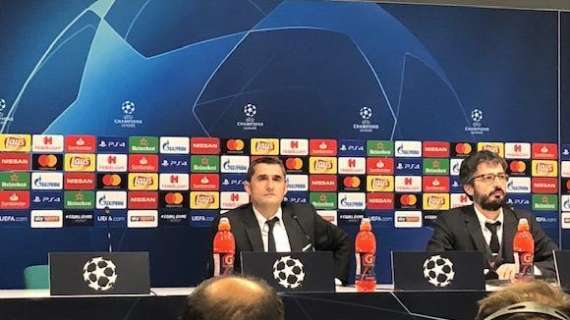 Barcellona, Valverde in conferenza: "Su Sensi non mi è sembrato rigore. Conte? Non posso commentare le sue sensazioni"