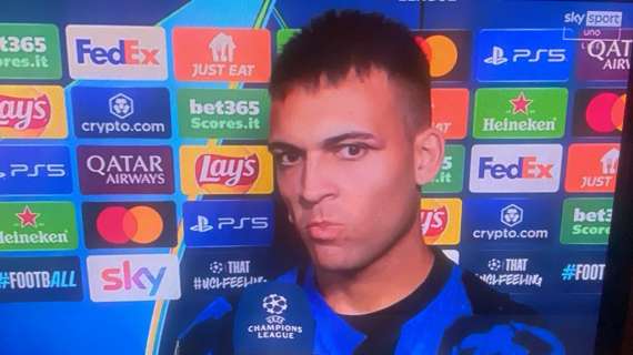 Lautaro a Sky: "Vogliamo vincere tutto. Lo dice la nostra storia e io sogno di vincere campionato e Champions"