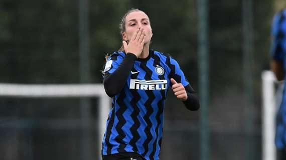 Inter Femminile, 1-1 con l'Empoli: Prugna (su rigore) risponde a Marinelli