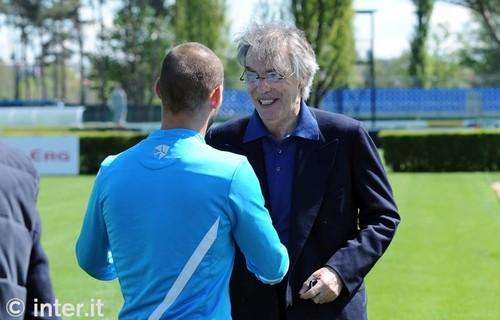 Moratti e Sneijder a pranzo. E chi paga? Wesley!