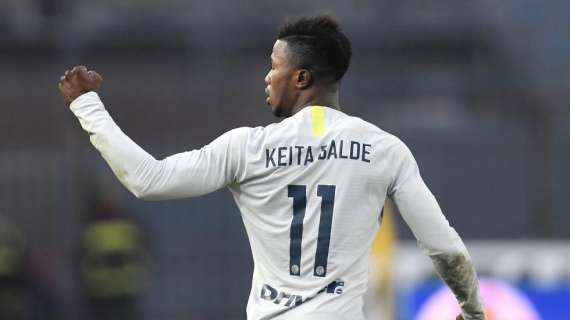 Keita esalta la squadra sui social: "Tre punti per chiudere l'anno alla grande"