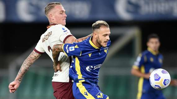 Festival dei legni, l'Hellas Verona frena la Roma: al Bentegodi finisce 0-0