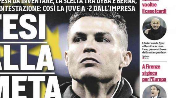 Prima pagina CdS - Spalletti va oltre il caso Icardi