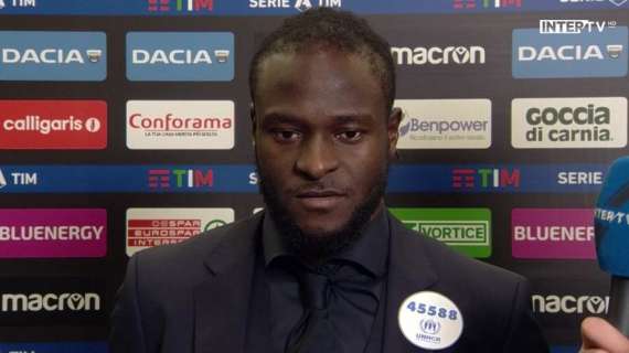 Moses a InterTV: "Grande lavoro di squadra. La vittoria della Juve avrebbe potuto metterci pressione"