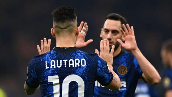 Inter, scelta la miglior esultanza della stagione 21/22: vince il balletto di Calhanoglu e Lautaro