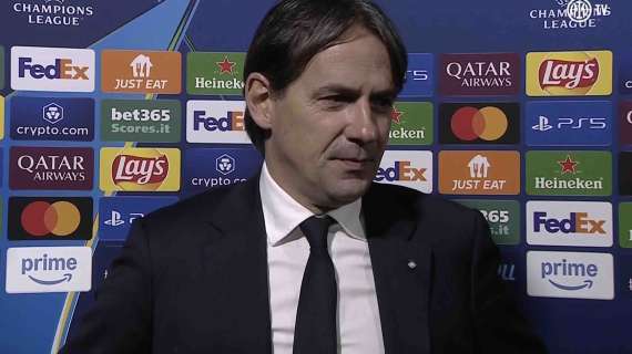 Inzaghi a ITV: "In campionato e in Coppa Italia c'è da pedalare, intanto ci godiamo gli ottavi di Champions"