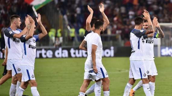 26/8 - Vecino segna a Roma il terzo gol per i nerazzurri, ma non è Lazio-Inter