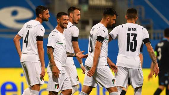 Buon test per l'Italia di Mancini: 7-0 contro San Marino, Politano e Pessina sugli scudi