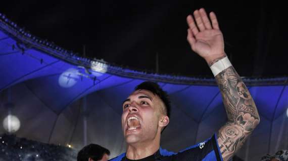 Lautaro esulta: "Tifosi nerazzurri, è tutto per voi. Noi portiamo la coppa a Milano"