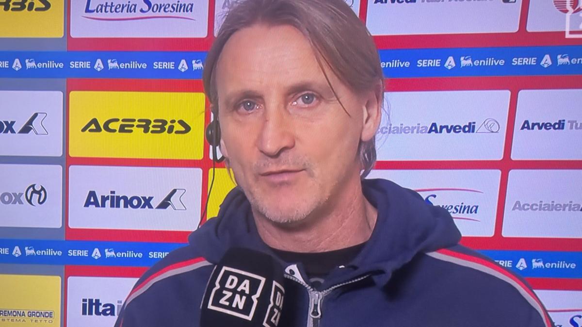 Cremonese, Nicola a DAZN: "Inter fortissima, mi è piaciuto lo spirito. Audero si è dimostrato un uomo"