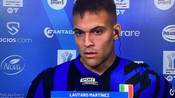 Lautaro a SM: "Cosa resta di questa gara? Niente. Merito al Milan perché non ha smesso di crederci"