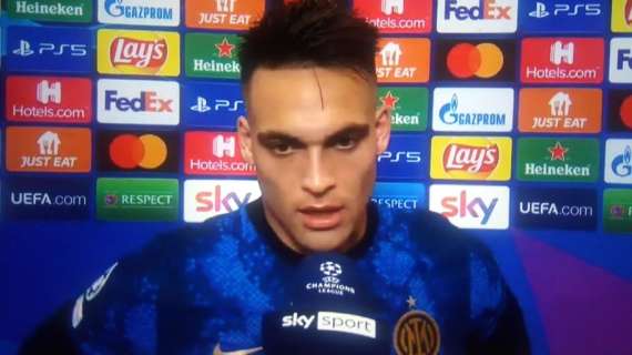 Lautaro a Sky: "Tre punti pesantissimi. E io sono felice di restare qui"