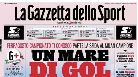 Prima GdS - Ferragosto, campionato ti conosco 