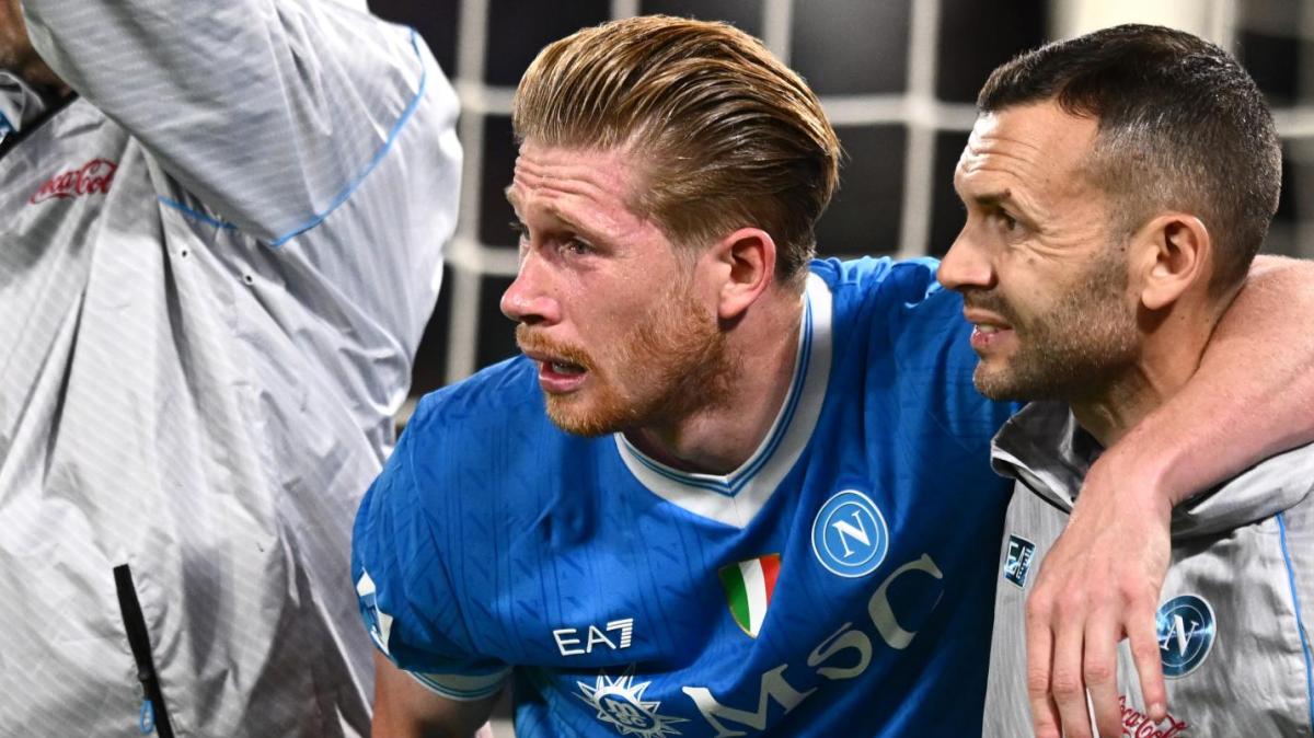 De Bruyne ricorda: "Dopo l'infortunio di Napoli-Inter ho avuto paura"