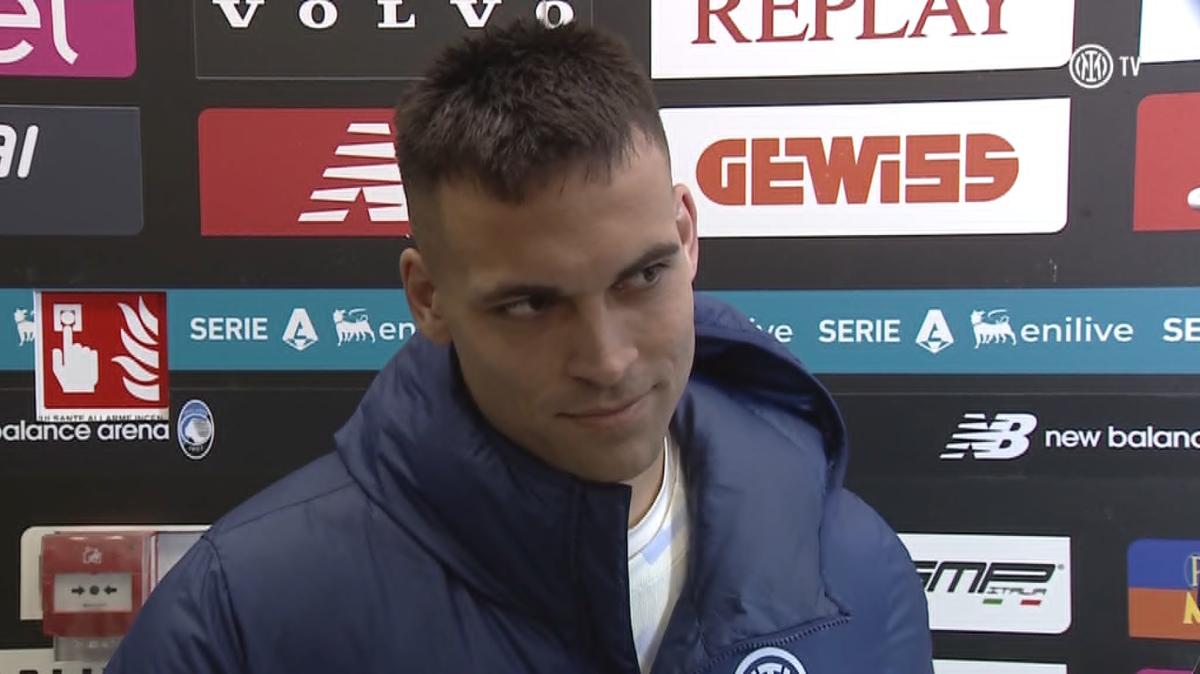 Lautaro a ITV: "Atalanta squadra dura, ma l'abbiamo affrontata in modo perfetto"