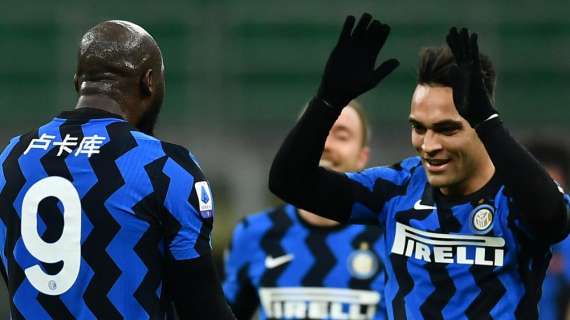 Il sorpasso di San Valentino: Lukaku e Lautaro tornano a fare la voce grossa, Lazio battuta e Inter prima