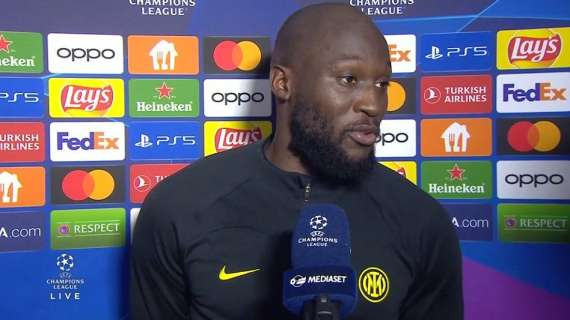 Lukaku a Mediaset: "Potevamo fare 3-4 gol, ma il 2-0 è un bel risultato. Rigore? Non ascolto neanche i miei compagni"