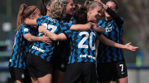 L'Inter Women ribalta la Pink Bari: di Simonetti e Moller Hansen i gol vittoria, finisce 2-1