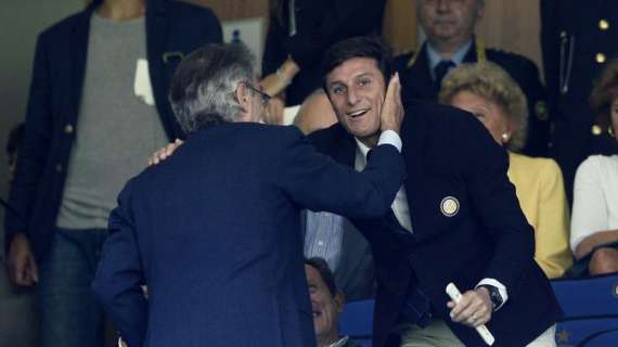 Gli auguri di Zanetti a Moratti: "Non dimentico ogni momento, ogni emozione in campo e fuori"