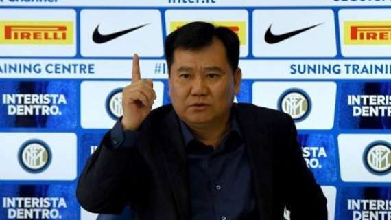 Sky - Inter, Zhang sr. soddisfatto. Messaggio distensivo ai dirigenti
