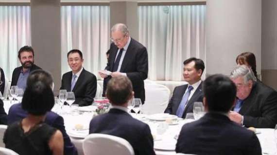 Anche Zhang Jindong nella delegazione cinese ospite di Florentino Perez