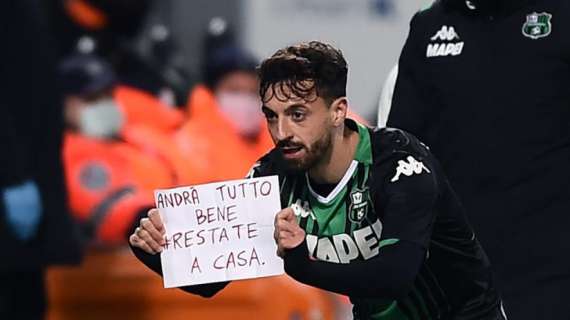 Sassuolo, Caputo: "De Zerbi è molto esigente, ha qualcosa in comune con Conte"