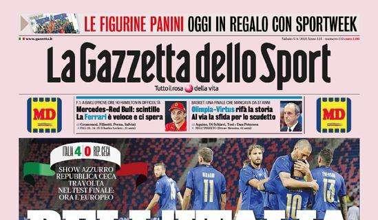 Prima pagina GdS - L'Inter scopre il metodo Inzaghi. E blinda Lautaro