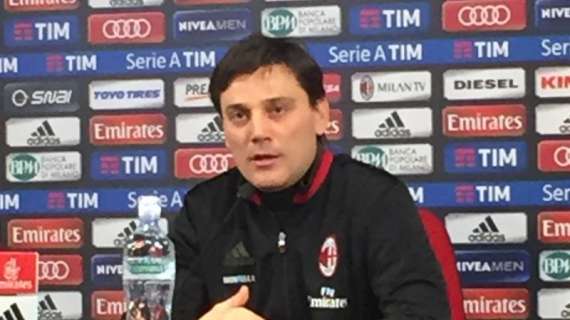 Montella: "Sarebbe bello finire davanti all'Inter per la prima volta in tre anni: il calcio è fatto anche di questo"