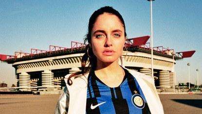 Matilde Gioli, cuore Inter: "Nero e azzurro abbinamento elegante"