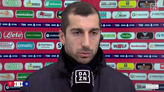 Mkhitaryan a DAZN: "Siamo speciali, non ho mai visto questa qualità in altre squadre"