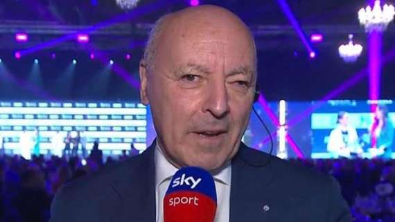 Marotta a Sky: "Suning va ringraziata, sta onorando gli impegni. Un regalo da Pallone d'Oro? Utopia per l'Inter"