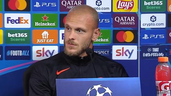 Dimarco in conferenza: "Ho capito di non aver reso come in passato, ora sto recuperando. Con Chivu..."