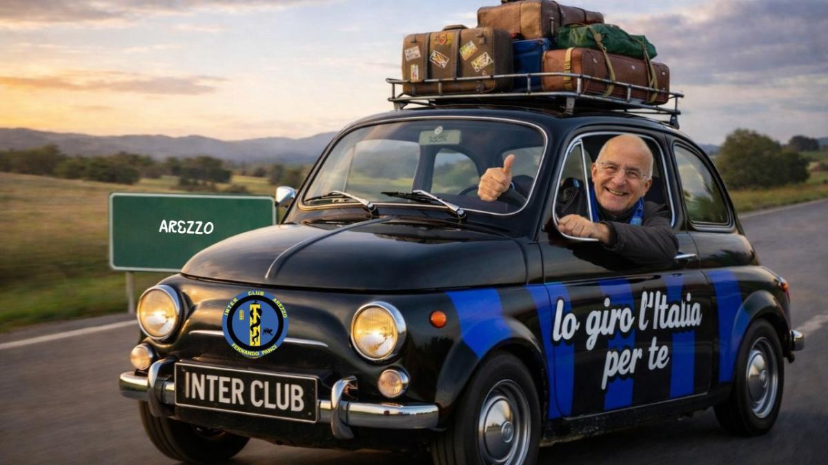 PASSIONE, AMORE e SOLIDARIETÀ: i 37 ANNI dell'INTER CLUB AREZZO. L'omaggio a BECCALOSSI