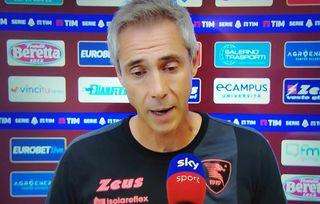 Salernitana, Paulo Sousa a Sky: "Oggi è una gara diversa dalle altre, l'Inter ci metterà in difficoltà"