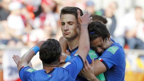 Italia U20, il match-winner Pinamonti festeggia: "Si vola ai quarti"