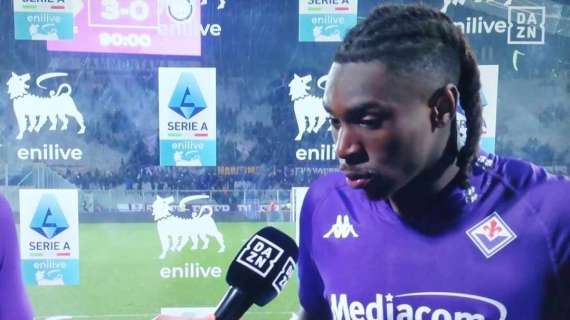 Fiorentina, Kean a DAZN: "L'abbiamo preparata bene. Voglio riportare la squadra dove merita di stare"