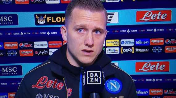 Zielinski a DAZN: "Abbiamo dimostrato di essere all'altezza. Vogliamo migliorare il risultato di San Siro"