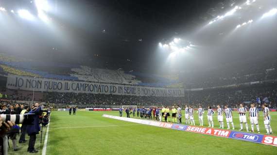 Vista dalla Curva: secondo tempo di tifo straordinario!