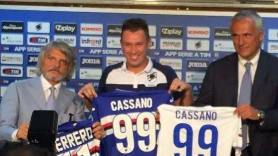 Qui Samp - Cassano dal 1'? Tanti i dubbi per Zenga