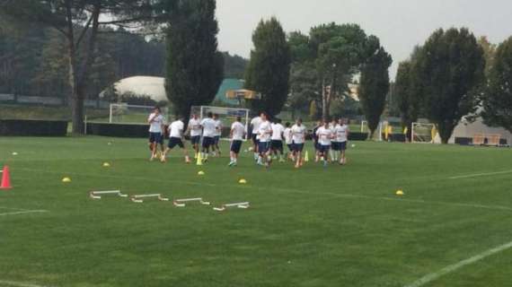 Seduta tattica e partitella per i nerazzurri: il report