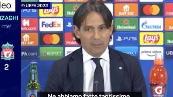 VIDEO - Inzaghi: "Liverpool? Fortunatamente è una squadra che incontriamo poche volte" 