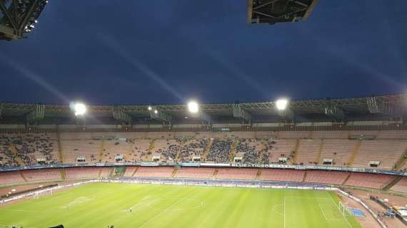Napoli-Inter, attesi 50mila spettatori al San Paolo