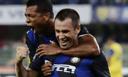 Chievo-Inter: super Cassano nell'Inter da (s)trasferta