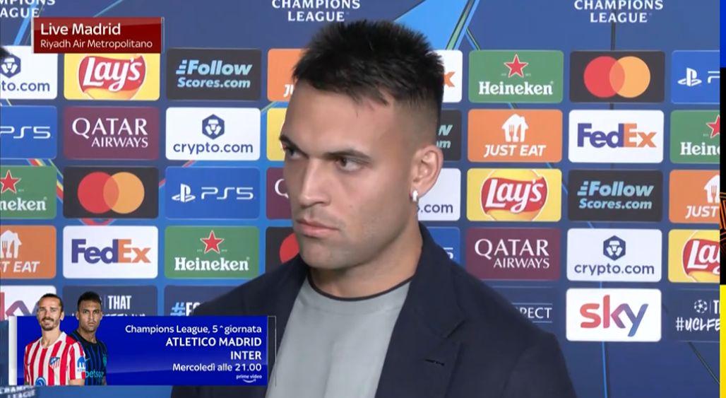 Lautaro a Sky: "Derby? Meritavamo di più, ma abbiamo voltato pagina. Questa squadra esce sempre dalle difficoltà"