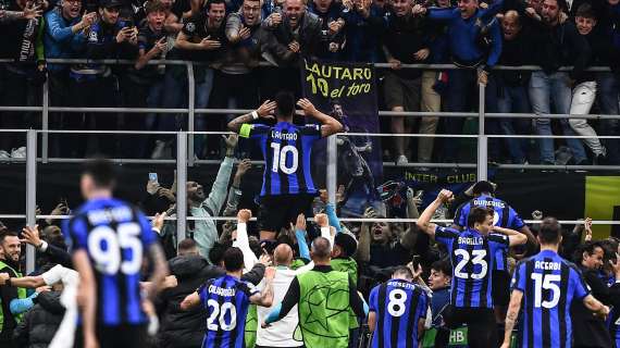 Inter-Milan 1-0, fischio finale - Lautaro manda il Diavolo all'Inferno: l'Inter vola a Istanbul, il Milan resta a Milano 
