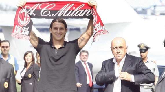 Galliani ricorda: "Ibrahimovic al Milan? Quando scucii lo scudetto dalla maglia dell'Inter..."