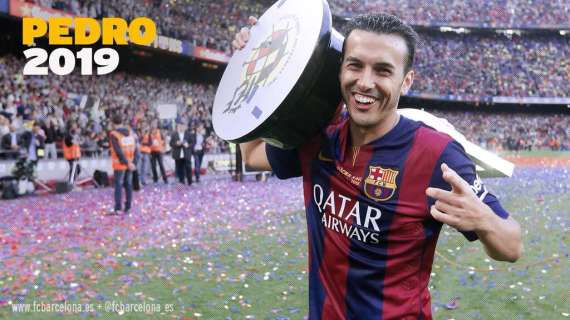 Pedro, ciao Inter: rinnovo fino al 2019 con il Barça