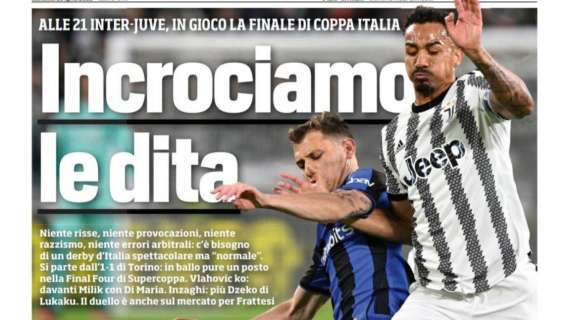 Prima TS - C’è bisogno di un derby d’Italia spettacolare ma normale. Il duello è anche sul mercato per Frattesi