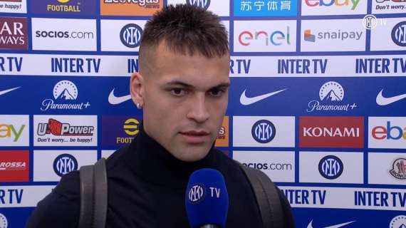 Lautaro a ITV: "Questa vittoria conta tantissimo. Sono punti importanti per il nostro percorso"