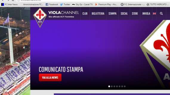 Panerai, la Fiorentina si dissocia: ecco il comunicato